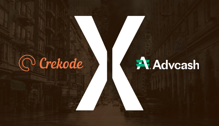 Crekode Partners with Advcash