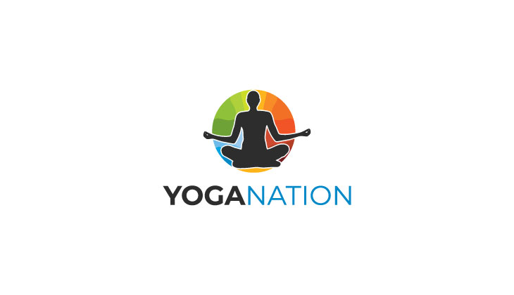 YogaNation Logo Yoga Rehabilitation Centre Vector