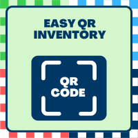 Easy QR Inventory is software that will help you manage your inventory data by displaying a QR code for each item.