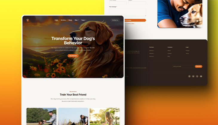 Canis - Dog Training Services HTML Website Template