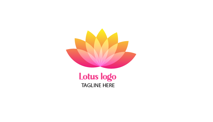 Lotus Logo A Symbol of Peace Purity and Renewal