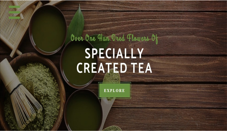 Tea station HTML Responsive Template