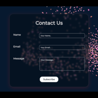 Contact Form With Glassmorphism Effect, Highly Respnsive and mobile friendly.Build Using HTML5, CSS3, Js