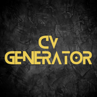 CV GENERATOR that will develop a DECENT CV by just taking inputs from a user, and can be dwonloaded.