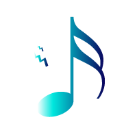 This modern and creative music logo is perfect for any music-related business or organization.The overall design is both professional and stylish.