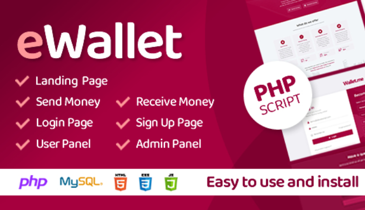 eWallet PHP Script